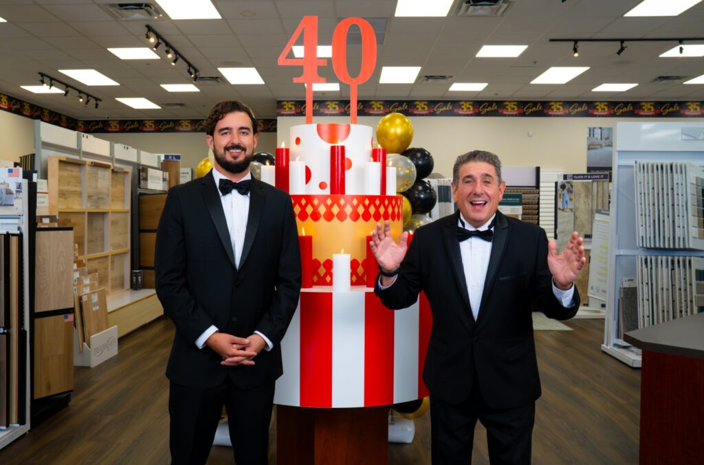 The 40th anniversary spot
